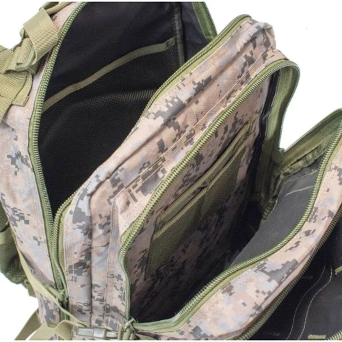 Рюкзак тактический Semi Line Camo камуфляж (A3047-3): Фактура Тканая