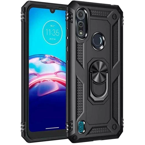 Чохол для телефона BeCover Military Black for Motorola Moto E6s (705963)