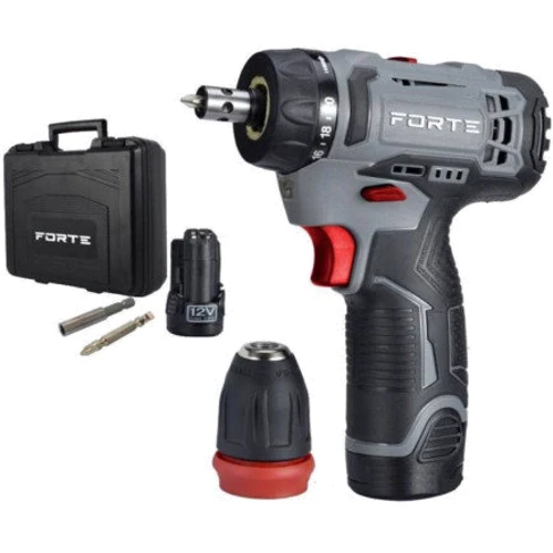 Шуруповерт Forte CDR 1218-2B2 (12В, 1,5А)
