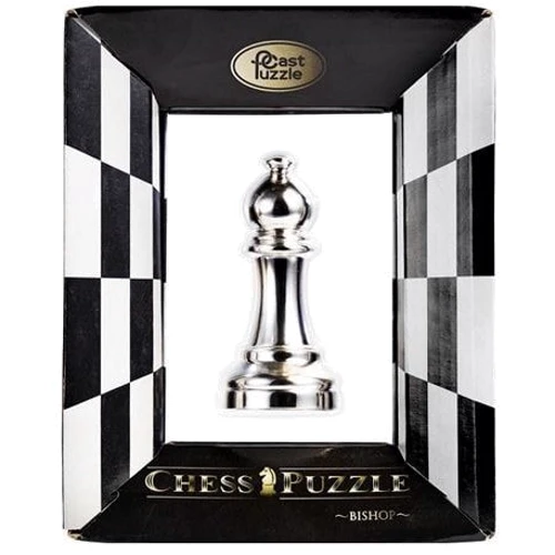 Металлическая головоломка Cast Puzzle Шахматный Слон (Офицер) (473684): Вид Головоломка