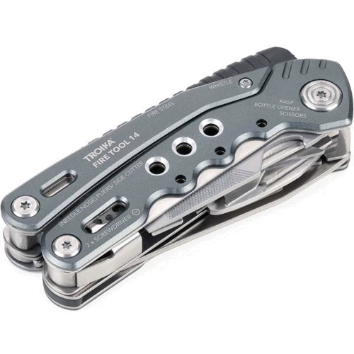Мультитул Troika Fire Tool 14 функций (TOL45/GY) фото 1