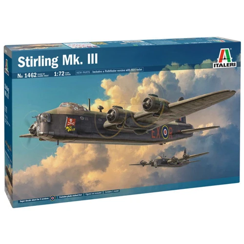Модель Italeri Бомбардировщик Stirling Mk. III (IT1462)
