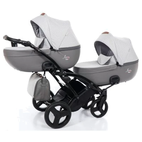 Универсальная коляска Junama для двойни паровозик Madena Duo Slim 02 (JM-DUOs-02) фото 7