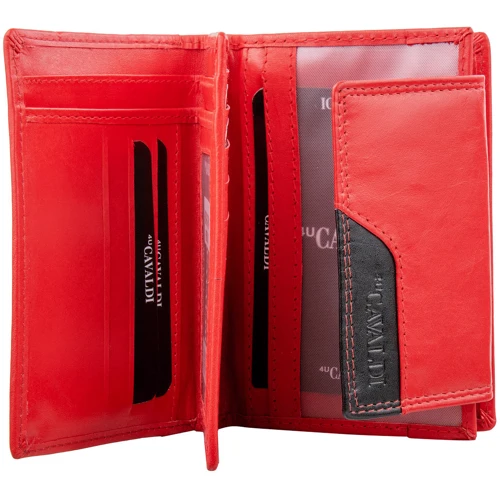 Жіночий гаманець 4U Cavaldi червоний (DNKRD01-CMN-red-black): Тип Гаманці