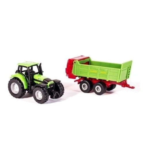 Трактор Siku Deutz с прицепом (6002389)