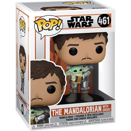 Игровая фигурка Funko Pop! серии Мандалорец - Мандалорец с Грогу (54525): Пол Для мальчиков