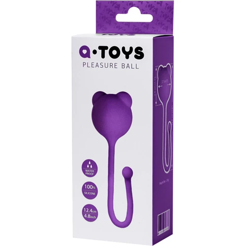 Вагинальный шарик A-Toys Pleasure Balls Violet