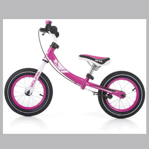 Milly Mally Young Pink с ручн. торм.