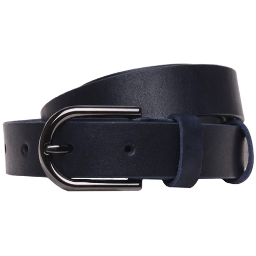 Женский ремень Borsa Leather синий (br100vgenw18)