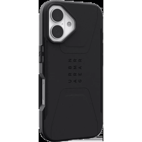 Чехол для iPhone Urban Armor Gear UAG Civilian Magsafe Black (114446114040) for iPhone 16: Тип аксессуара чехол