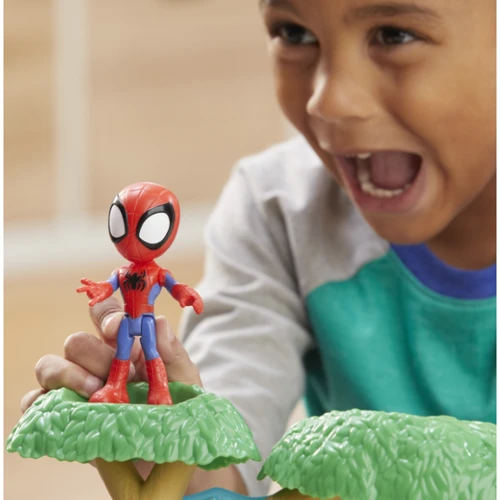 Набор HASBRO Spidey and His Amazing Friends SPD Игровая площадка Спайди F9352 SAF STARK TOWER SCENE PLAYSET (F8842_F9352) фото 7