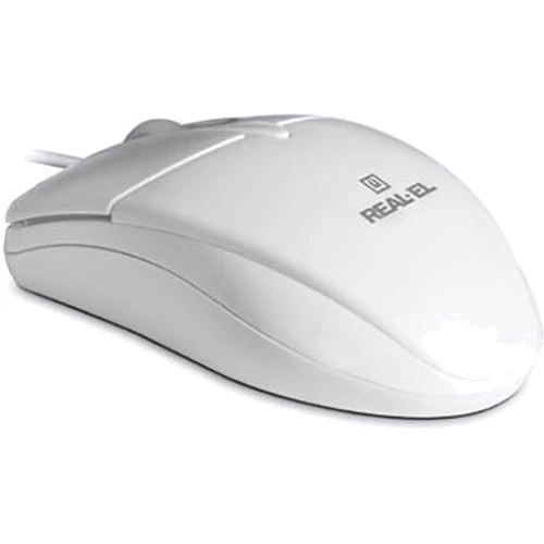 Мышь REAL-EL RM-211 White: Тип сенсора оптический