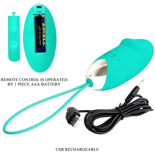 Виброяйцо с ДУ LYBAILE Pretty Love - Julia Dream chaser 2 Green (BI-014362W-4A4)