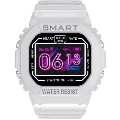 Смарт-часы Kumi U2 White: Совместимые ОС iOS / Android