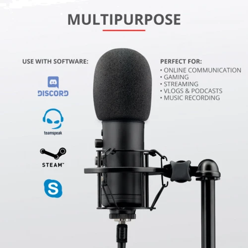 Мікрофон Trust GXT 256 Exxo USB Streaming Microphone (23510) фото 8