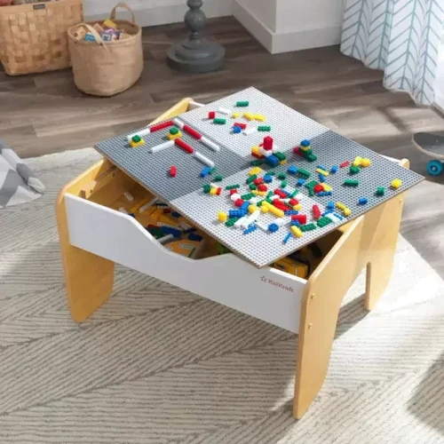Деревянный игровой стол KidKraft с доской для конструкторов (10039): Возрастная группа от 3 лет