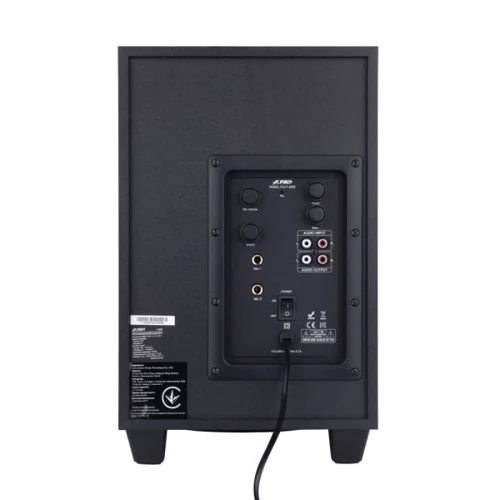 Акустическая система F&D T-300X Black: Формат акустики 2.1