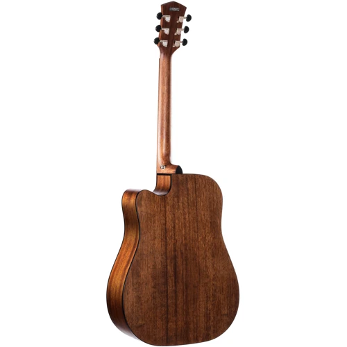 Гітара CORT Core-DC Mahogany (Open Pore Black Burst) w/case: Розмір Полноразмерная