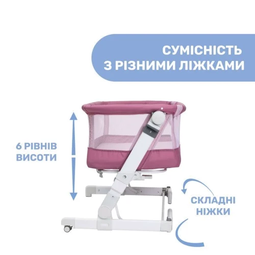 Дитяче ліжечко Chicco Next2Me Pop-Up 79299.20 (8058664158201): Стінка, що опускається Есть
