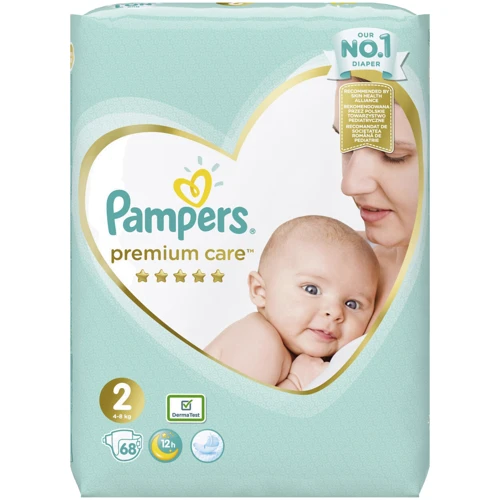 Подгузники Pampers Premium Care Размер 2 (4-8 кг) 68 шт (8001841104874) фото 7