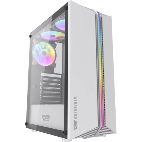 Корпус DarkFlash DK151 White: Форм-фактор материнської плати ATX / ITX / Micro-ATX