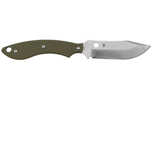 Нож Spyderco Stok Bowie 8Cr13MoV G-10 w/ sheath green (87.16.27): Количество инструментов 1