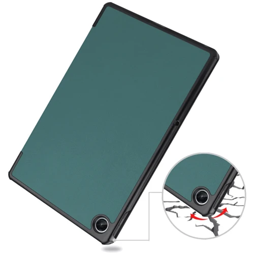 Аксессуар для планшетных ПК BeCover Flexible TPU Mate Dark Green for Lenovo Tab M10 Plus TB-125F (3rd Gen)/K10 Pro TB-226 10.61 (712524)