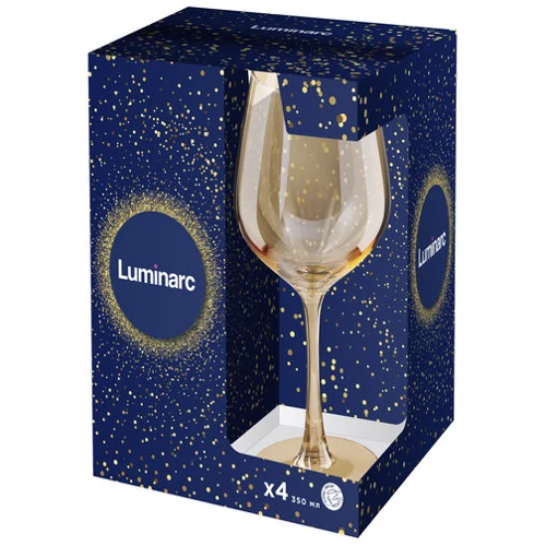Келих Luminarc Селест Золотий Мед для вина 4х350 мл (P9304 / 1): Призначення Для вина