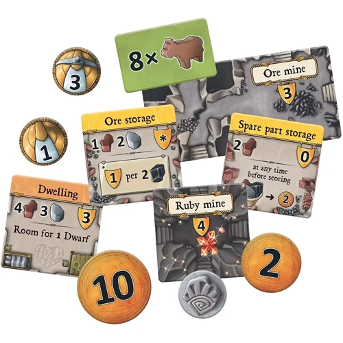 Настільна гра Lookout Games Caverna - EN Англійською мовою: Тип Детские