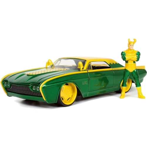 Машинка металева Jada Marvel Ford Thunderbird (1963) з фігуркою Локі, масштаб 1:24 (253225026): Тип Готовая модель