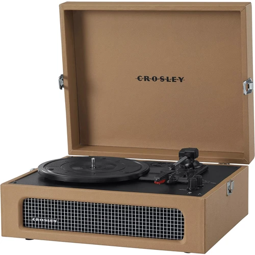 Виниловый проигрыватель Crosley Voyager (Tan): Форма тонарма Прямая