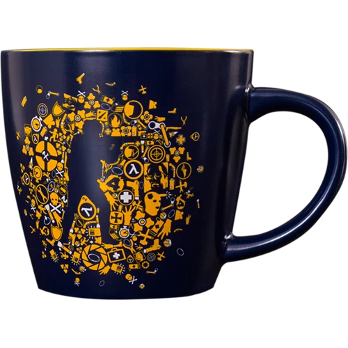 Кружка CS: GO Icon Splatter Mug-Navy 350 ml
