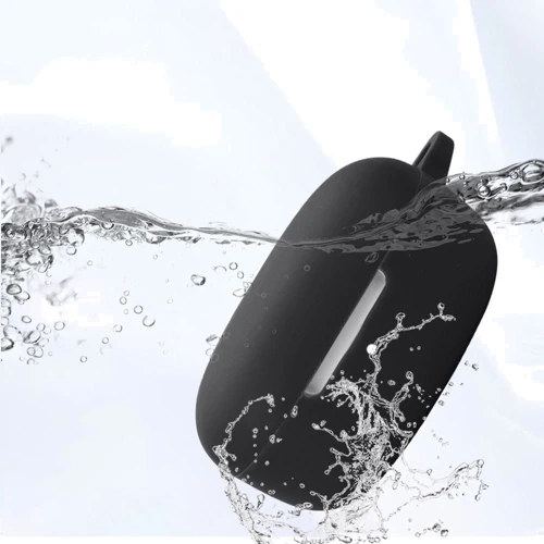 Чехол BeCover Silicon Case Black for Xiaomi Redmi Buds 6 Play (713228): Особенности С карабином