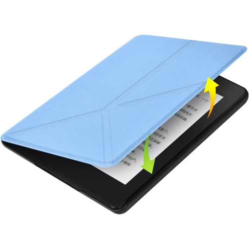 Аксессуар к электронной книге BeCover Ultra Slim Origami Light Blue for Amazon Kindle Paperwhite 12th Gen 2024 / Kindle Colorsoft (712839) фото 5