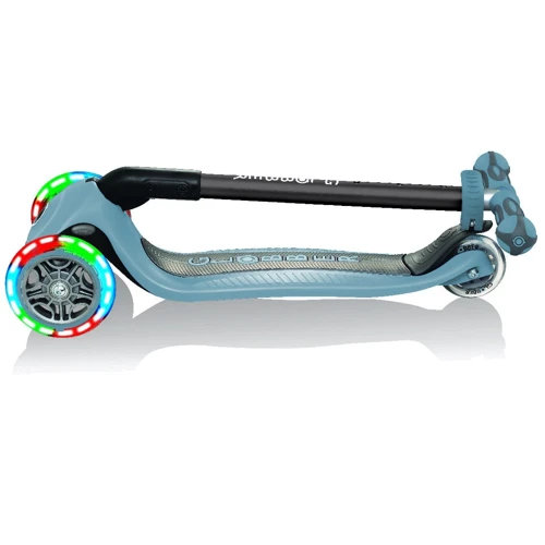 Самокат GLOBBER серії GO UP DELUXE LIGHTS 5в1 попелясто-блакитний, колеса з підсвічуванням 20 / 50кг фото 8