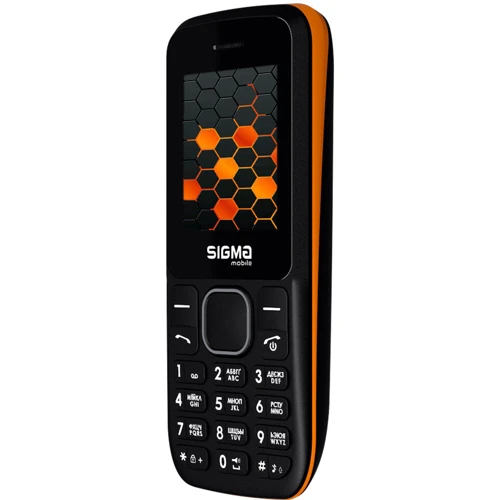 Мобільний телефон Sigma mobile X-style 17 UPdate Black/Orange (UA UCRF): Дисплей 1.77 '' (128х160)