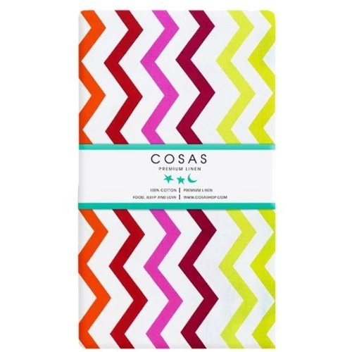 

Простынь Cosas Zigzag red yellow 120х60 см (4822057251770)