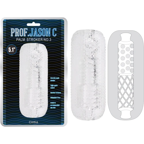 Мастурбатор CHISA Prof.Jason C Palm Stroker No.3 Clear