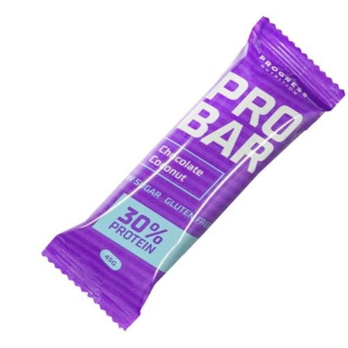 

Углеводно-протеиновый батончик Progress Nutrition Pro Bar 45 g Chocolate Coconut