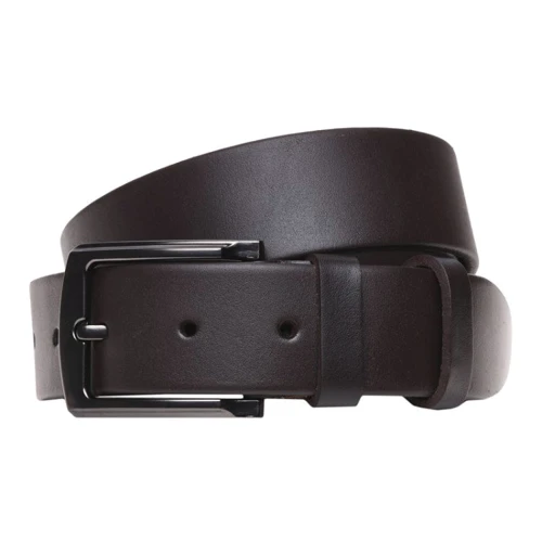 Мужской ремень Borsa Leather коричневый (115vgen24)
