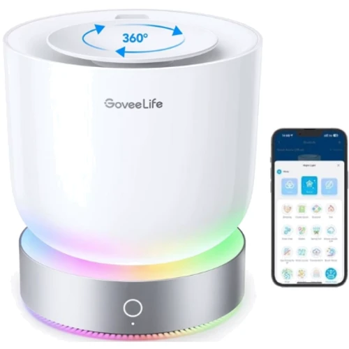 Увлажнитель воздуха Govee Aroma Diffuser (H7162301): Очищение нет