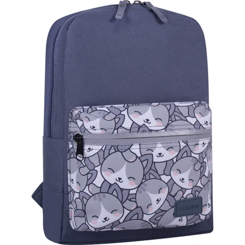 Рюкзак Bagland Молодіжний mini 8 л. сірий 756 (0050866)