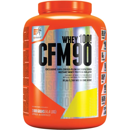 Протеин Extrifit ISO 90 CFM Instant Whey 2000 g /66 servings/ Vanilla