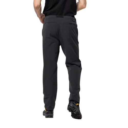 Брюки Jack Wolfskin Winter Lifestyle Pants 1506951-6000 44 черные: Посадка Средняя талия