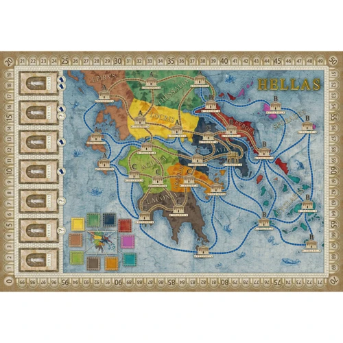 Настільна гра Rio Grande Games Concordia Venus – EN Англійською мовою: Вид экономические
