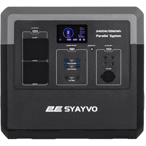 Зарядная станция 2E Syayvo 2560Wh,2400W
