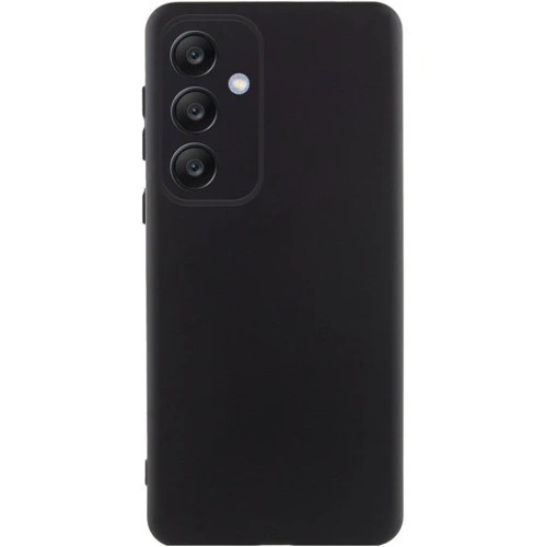 Чехол для телефонов TPU Case Getman Liquid Silk Full Camera Black for Samsung S721 Galaxy S24 FE
