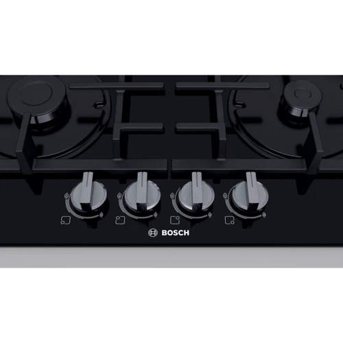 Варочная поверхность газовая Bosch PNH6B6B90: Расположение панели Фронтальное
