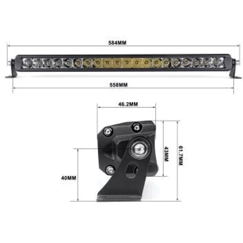 Світлодіодна фара комбінованого світла Aled 48-20 120W 6000K 48B810 1шт.