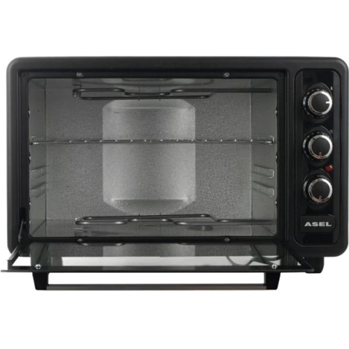 Електрична духовка настільна Asel AF 4033 Black: Розміри 42х57х34 см